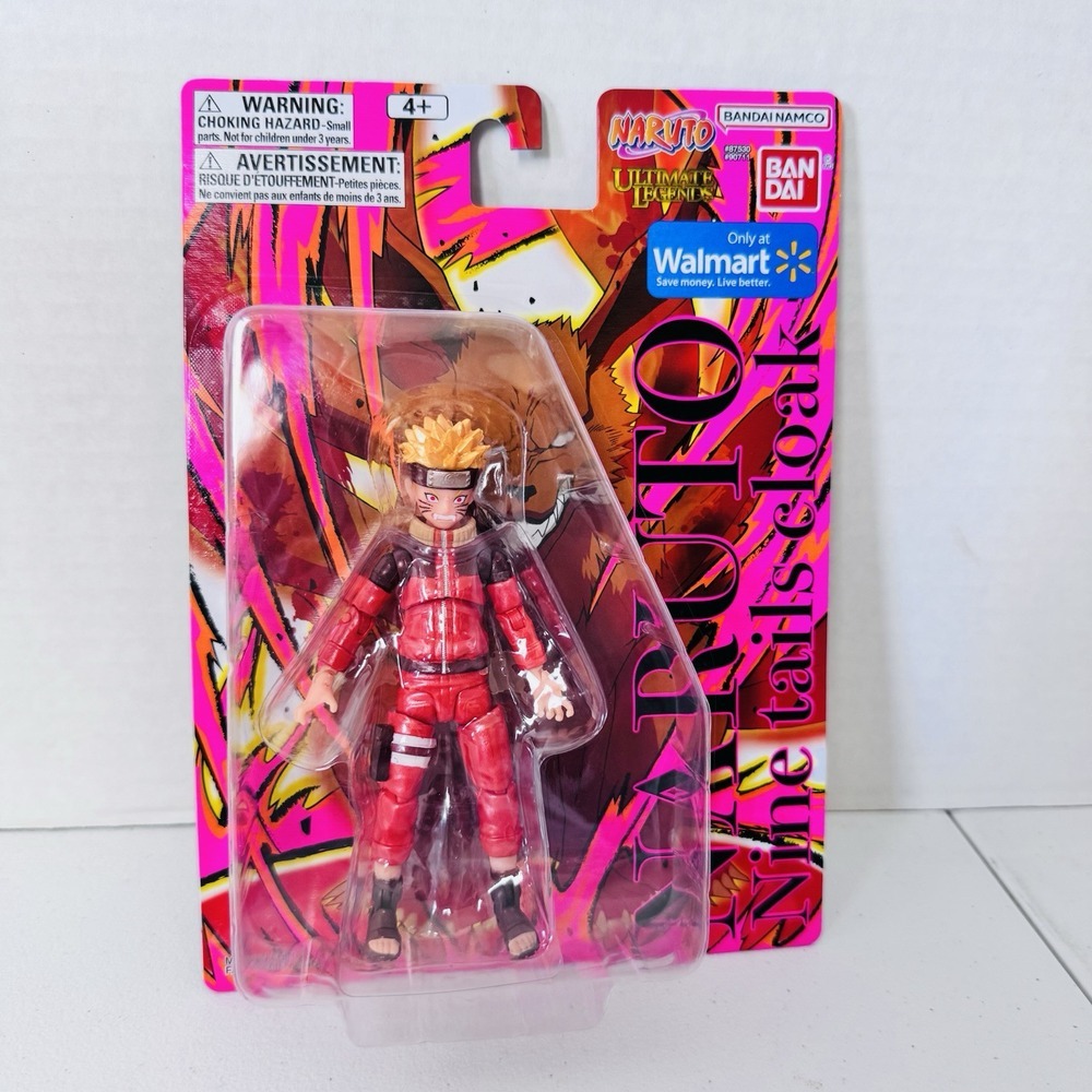 NEW‎ 2024 Bandai Naruto Nine Tails Cloak Ultimate Legends Walmart Exclusive